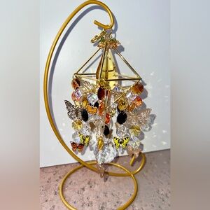 Butterfly Garden Desktop Sun Catcher